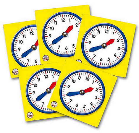 Student Clock - Set of 5