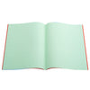 A4 - 7mm Squared Tinted Exercise Book - (Red Cover)